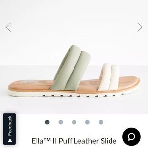 Sorel Ella puff sandal